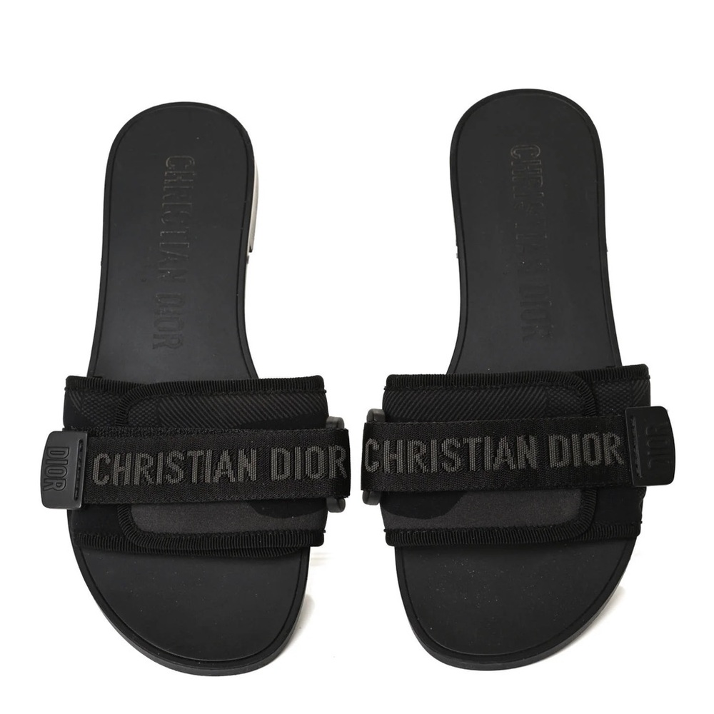 Christian Dior black sandals